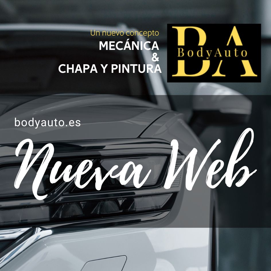 Nueva Web de Bodyauto, un nuevo concepto en mecánica. chapa y pintura para el automóvil